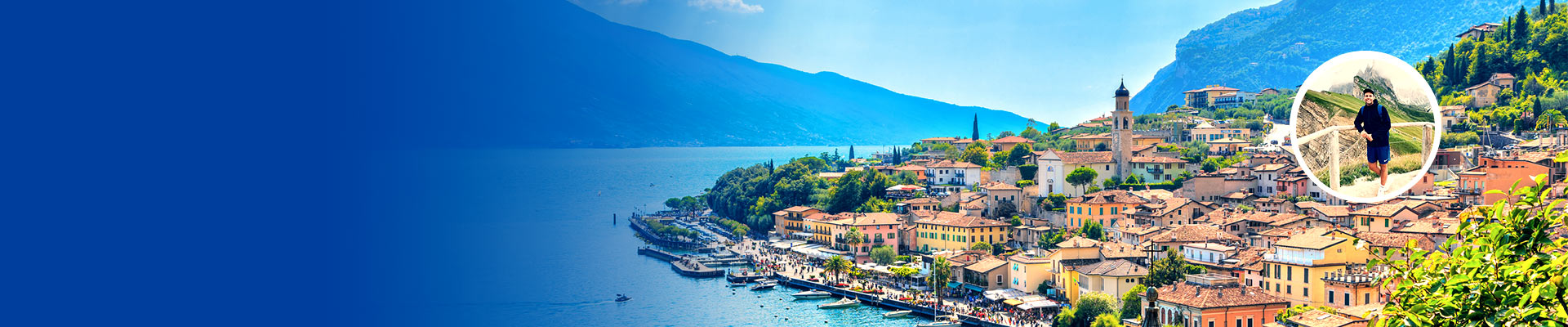 Gönguferð um Gardavatn