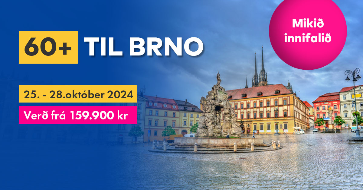 60+ til Brno | 25.10 - 28.10.2024