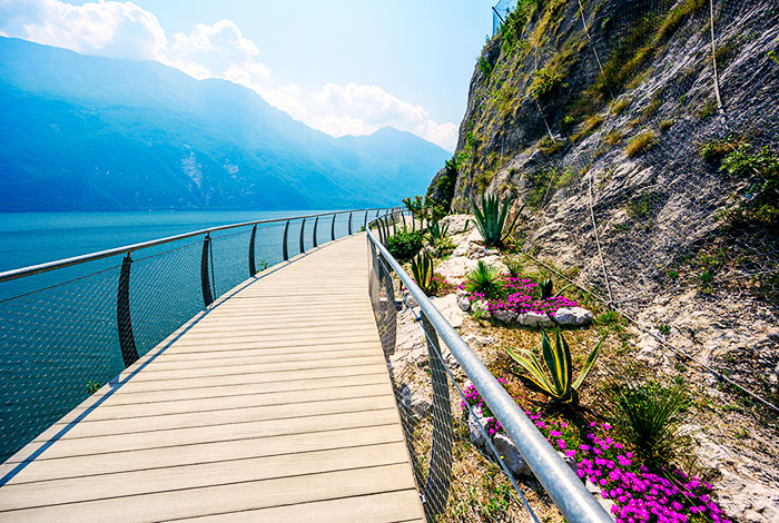 TGönguferð um Gardavatn