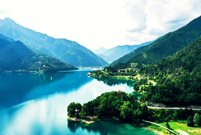 Gönguferð um Gardavatn