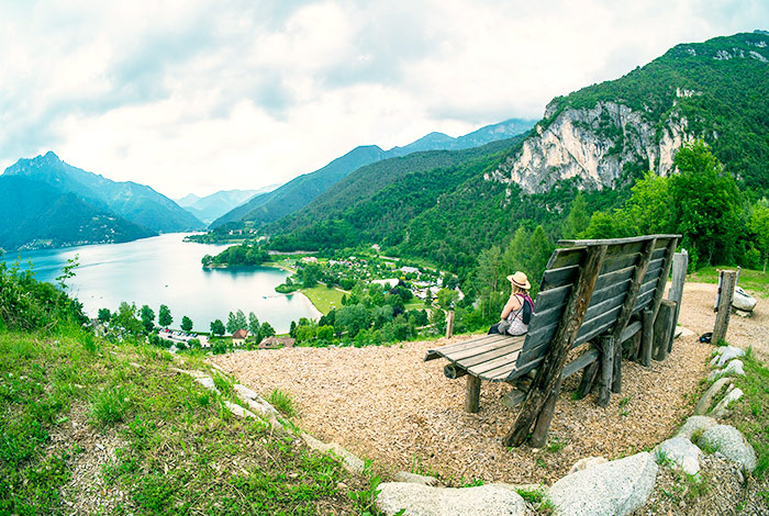 Gönguferð um Gardavatn