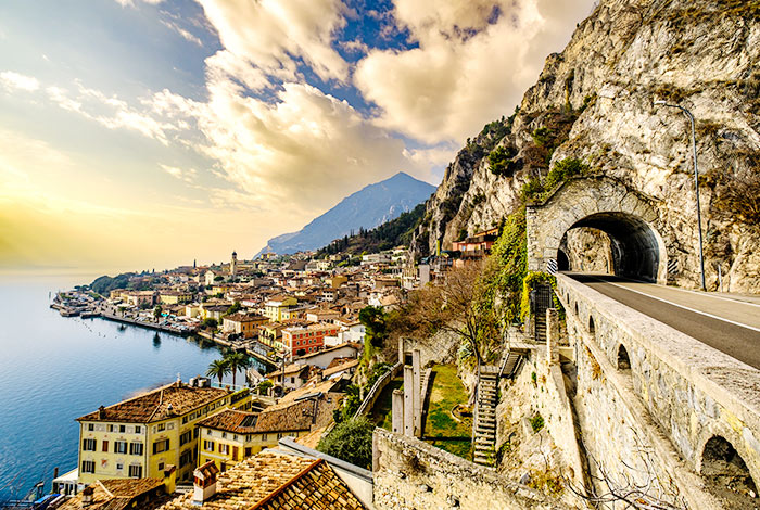 Gönguferð um Gardavatn