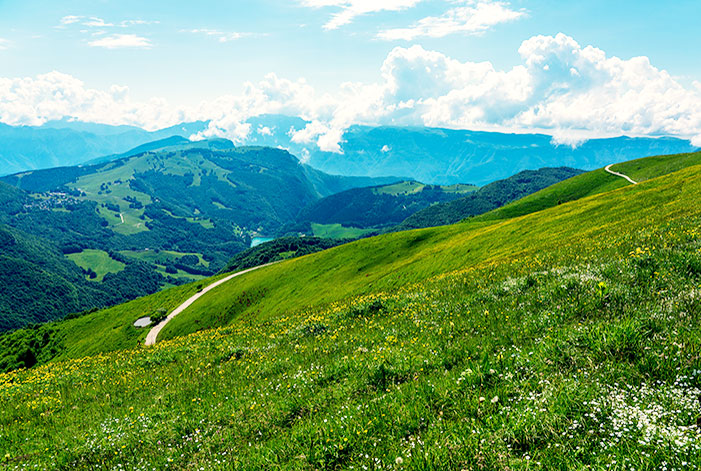 Gönguferð um Gardavatn