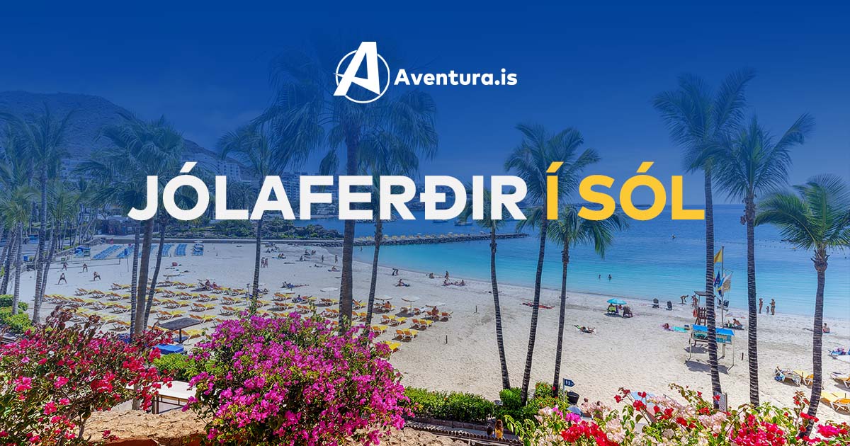 JÓLAFERÐIR Í SÓL