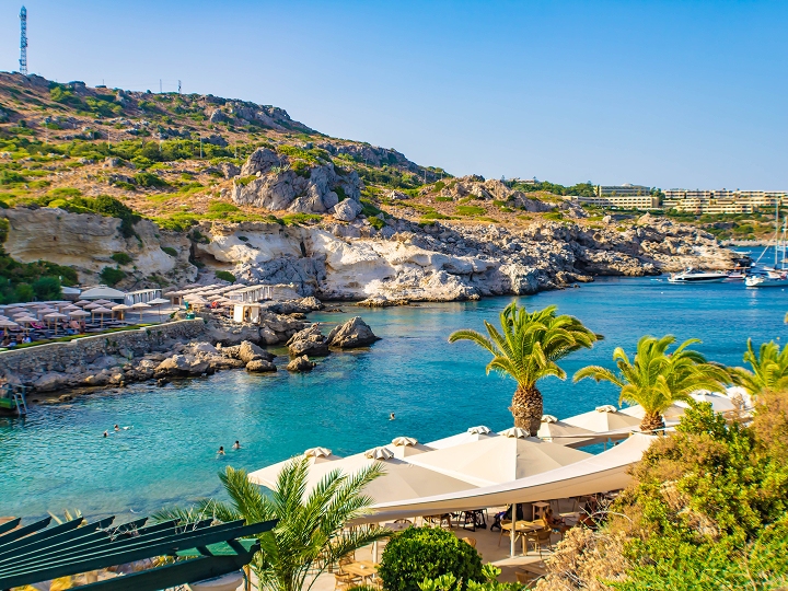 Strandlíf á Rhodos
