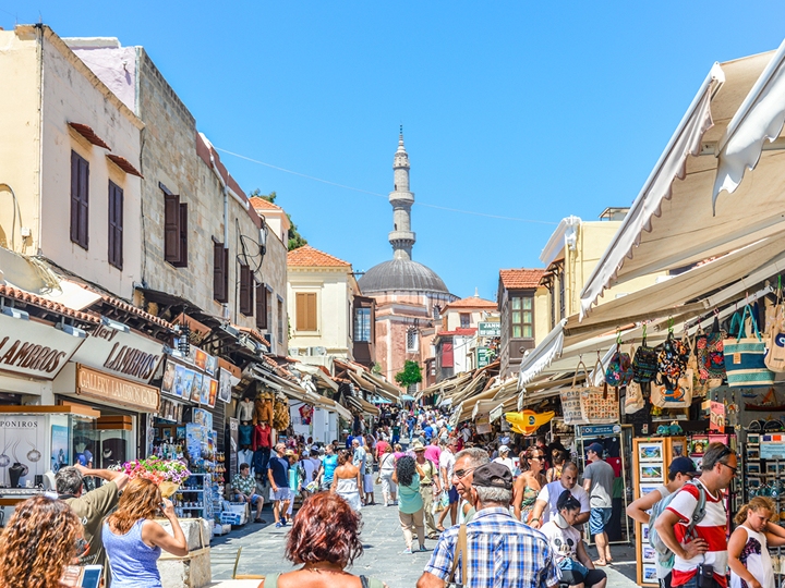 Verslanir á Rhodos