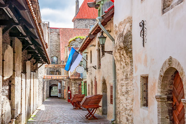 Gönguferð um Tallinn og vínsmökkun á Vana Tallinn